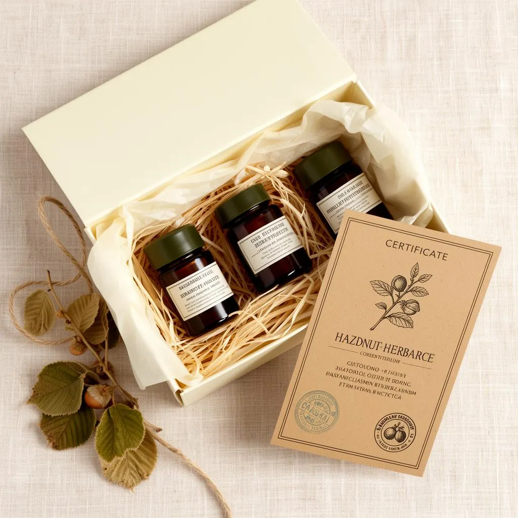 Cofanetto regalo Nocciolami Flatlay